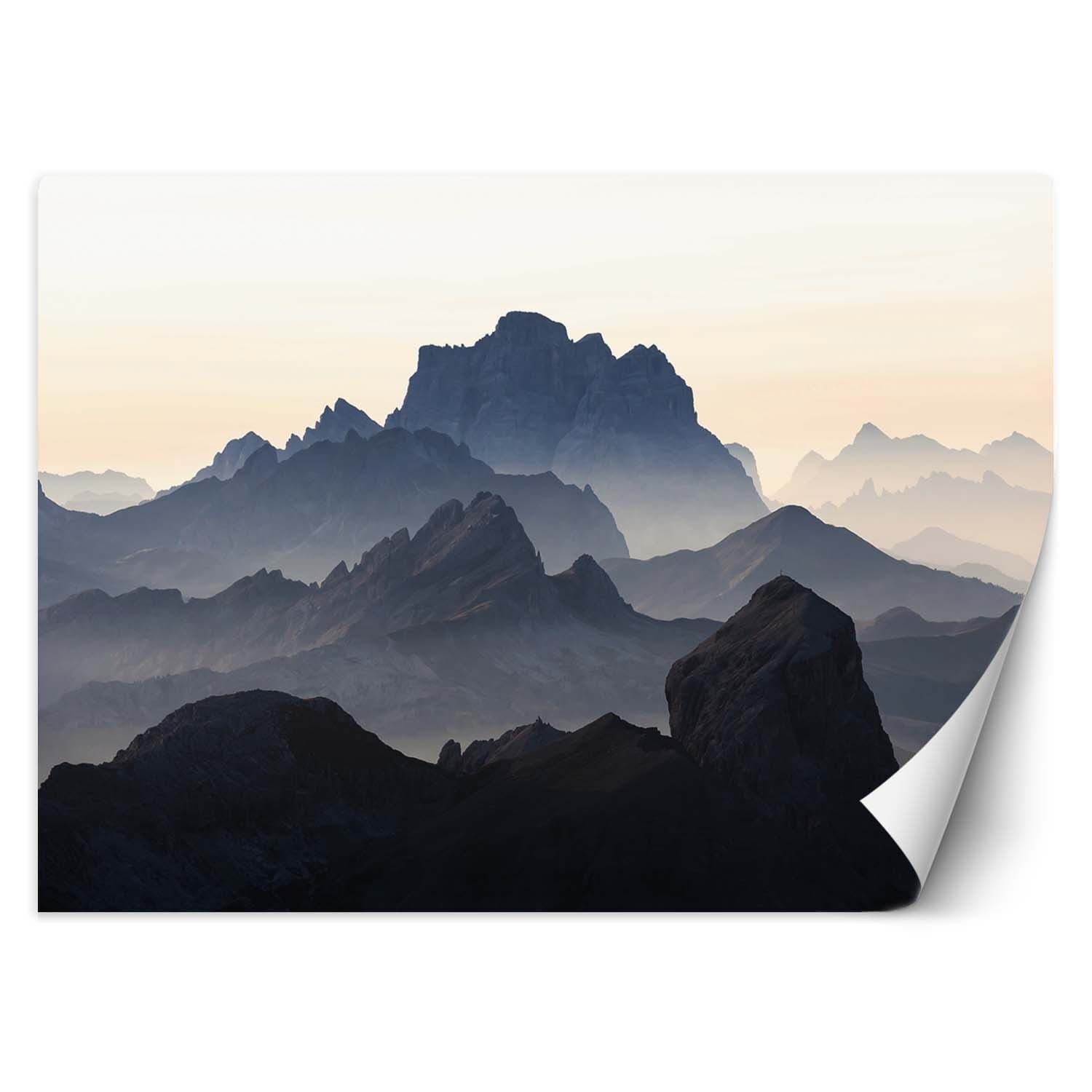 Carta Da Parati, Montagne nella nebbia in Carta da parati Collezione Casa - Trebisacce, commercioVirtuoso.it