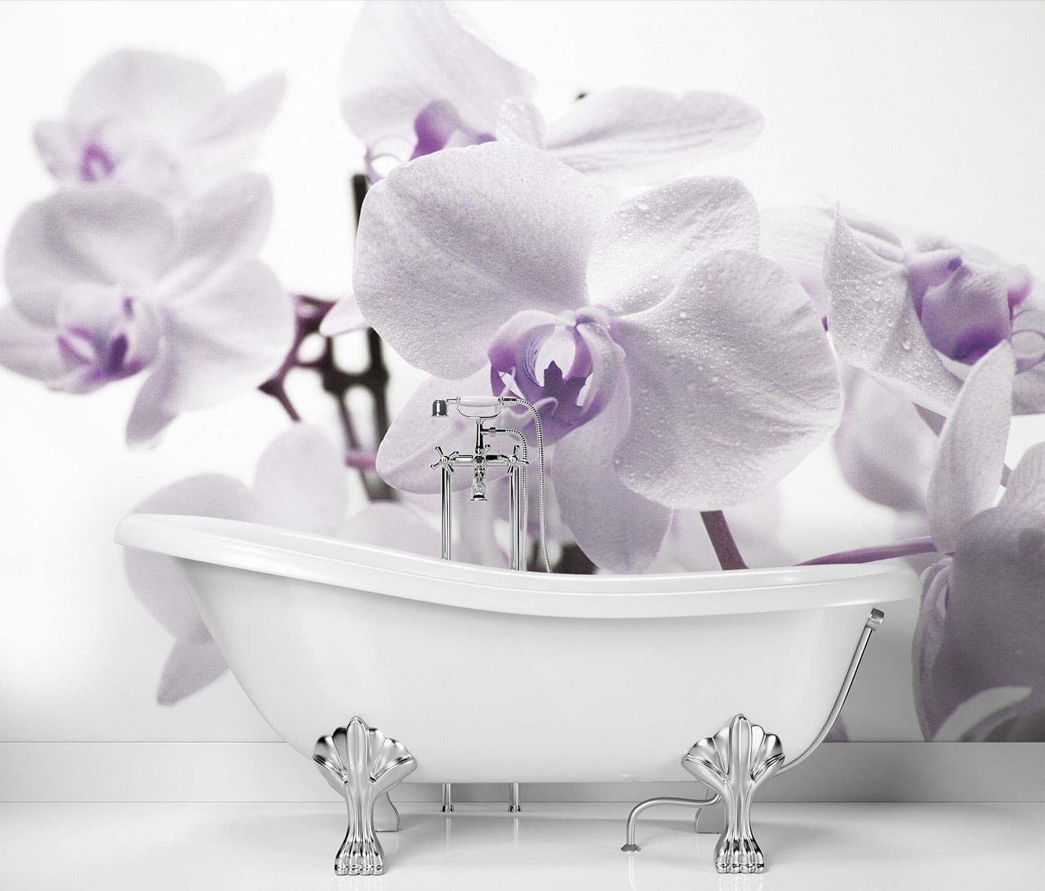 Carta Da Parati, Orchidea in fiore in Carta da parati Collezione Casa - Trebisacce, commercioVirtuoso.it