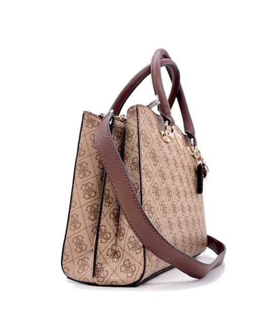 GUESS Borsa Donna Noelle Media Latte/ Brown in Borse a tracolla Calzature Durello - Agna, commercioVirtuoso.it