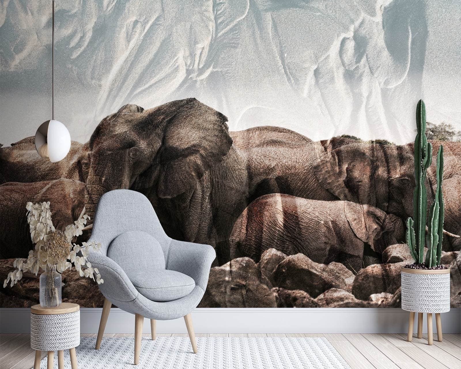 Carta Da Parati, Elefante Africa Animale Natura in Carta da parati Collezione Casa - Trebisacce, commercioVirtuoso.it