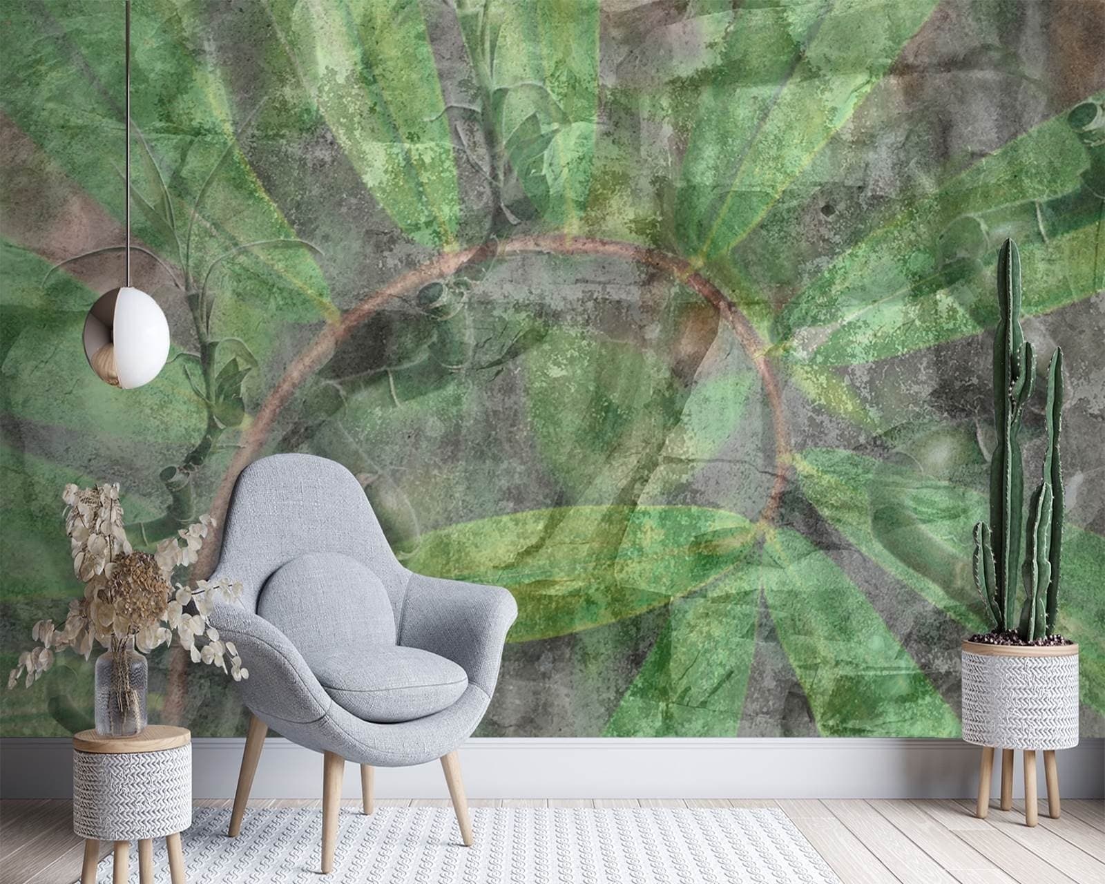 Carta Da Parati, Piante tropicali in Carta da parati Collezione Casa - Trebisacce, commercioVirtuoso.it