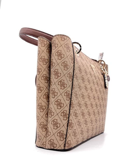 GUESS Borsa Donna Noelle Grande Latte/ Brown in Borse a spalla Calzature Durello - Agna, commercioVirtuoso.it