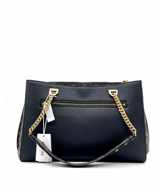 GUESS Borsa Donna Fynna Black in Borse a tracolla Calzature Durello - Agna, commercioVirtuoso.it