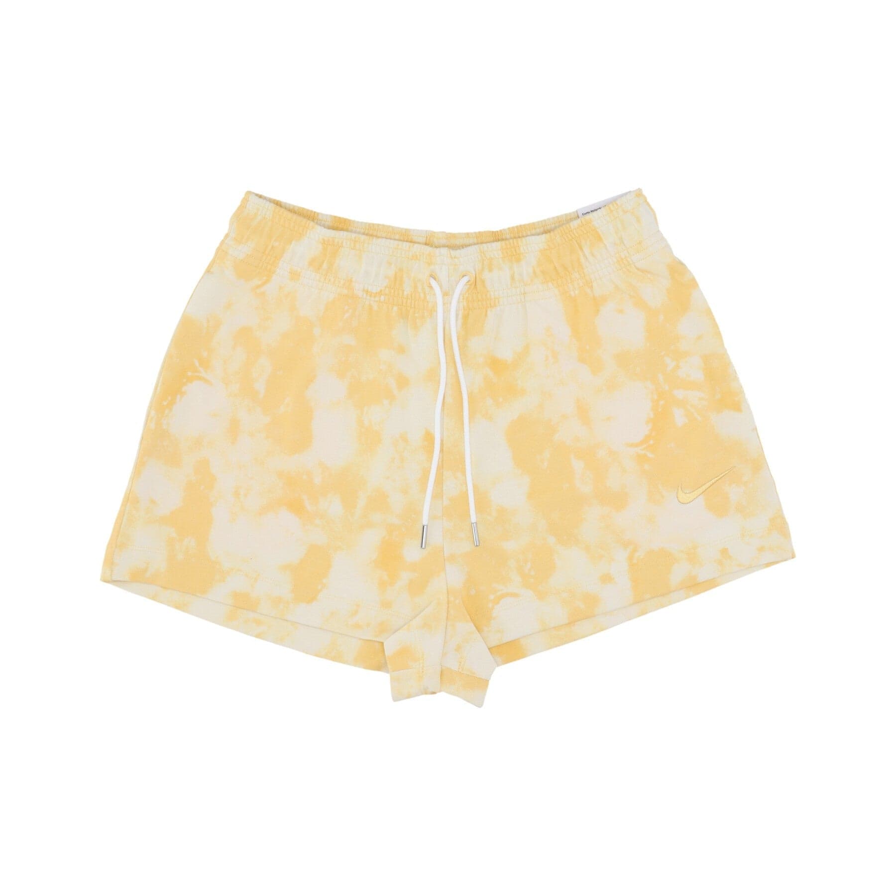 Nike Pantalone Corto Tuta Donna Sportswear Jersey Wave Dye Shorts Topaz Gold/topaz Gold da donna