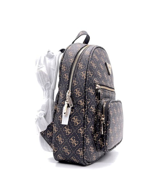 GUESS Zainetto Donna Eco Elements Brown Logo in Zaini Casual Calzature Durello - Agna, commercioVirtuoso.it