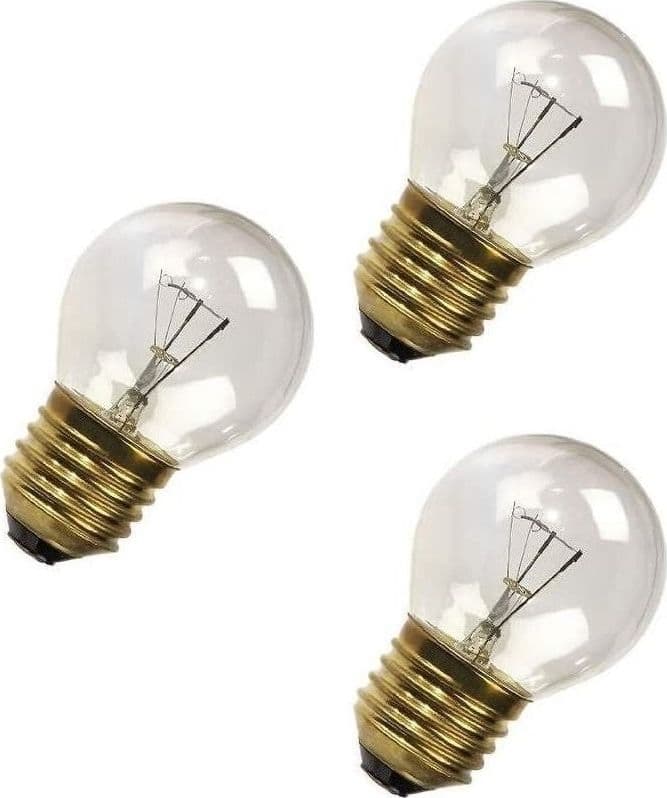 EuroStore07® LAMPADINA FORNO 300 ° INCANDESCENZA - E 27 - 40 W - 3 PZ - TF 72 in prodotto EuroStore07 - Alatri, commercioVirtuoso.it