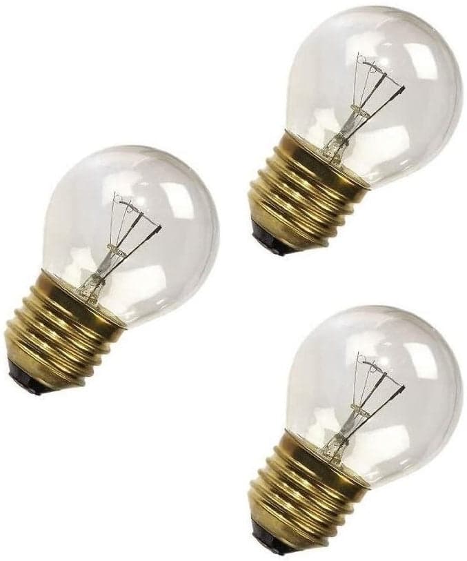 EuroStore07® LAMPADINA FORNO 300 ° INCANDESCENZA - E 27 - 40 W - 3 PZ - TF 72 in prodotto EuroStore07 - Alatri, commercioVirtuoso.it