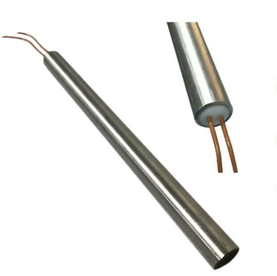RESISTENZA CANDELETTA ACCENSIONE STUFA A PELLET diam 12,5MM - 160MM 350W - SP 49 in prodotto EuroStore07 - Alatri, commercioVirtuoso.it