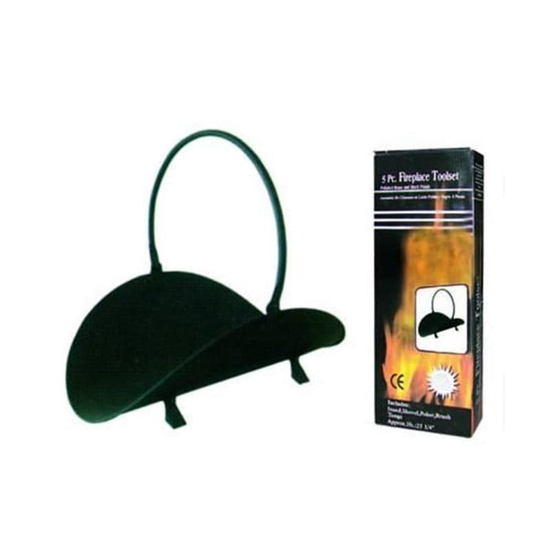 PORTALEGNA NERO CON MANICO - cm.48 - FER-192538 in prodotto EuroStore07 - Alatri, commercioVirtuoso.it