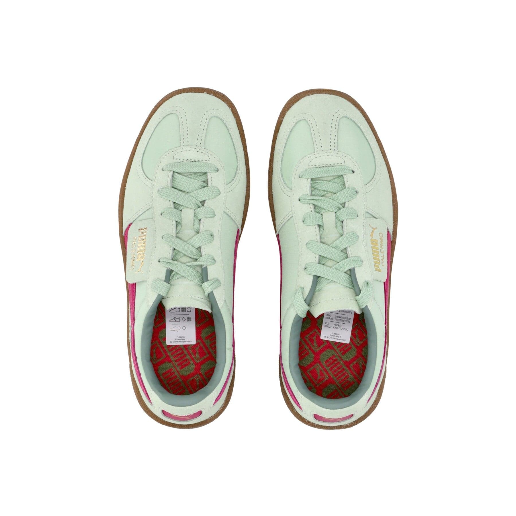 PUMA Scarpa Bassa Uomo Palermo Og "fruttivendolo Pack" Light Mint/orchid Shadow/gum da uomo in Sneaker casual Drestige - Casamassima, commercioVirtuoso.it