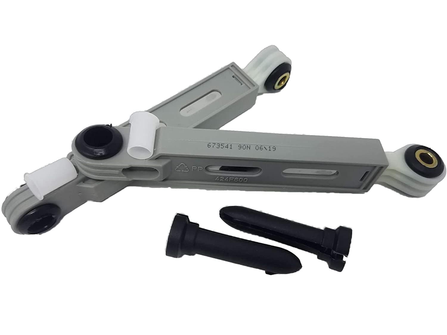 AMMORTIZZATORE LAVATRICE BOSCH 742719 - 673541 00673541 FRENATA 90 -PZ 2 AM 13 in prodotto EuroStore07 - Alatri, commercioVirtuoso.it