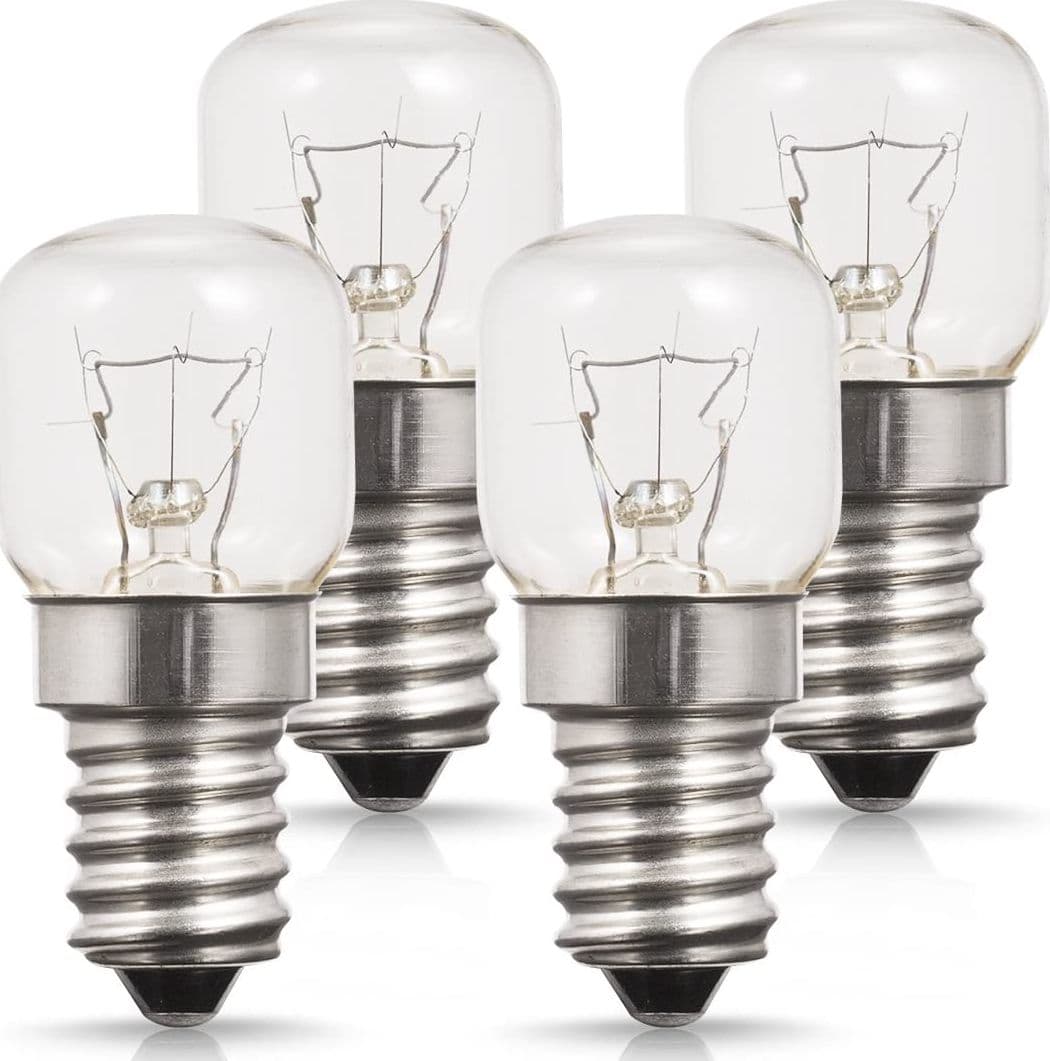 LAMPADINA PER FRIGORIFERO E 14 15 W CELLA FRIGO CONGELATORE - PZ 4 -- TF 75