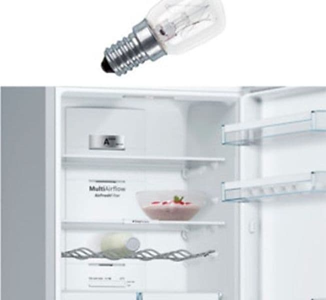 LAMPADINA PER FRIGORIFERO E 14 15 W CELLA FRIGO CONGELATORE - PZ 4 -- TF 75 in prodotto EuroStore07 - Alatri, commercioVirtuoso.it