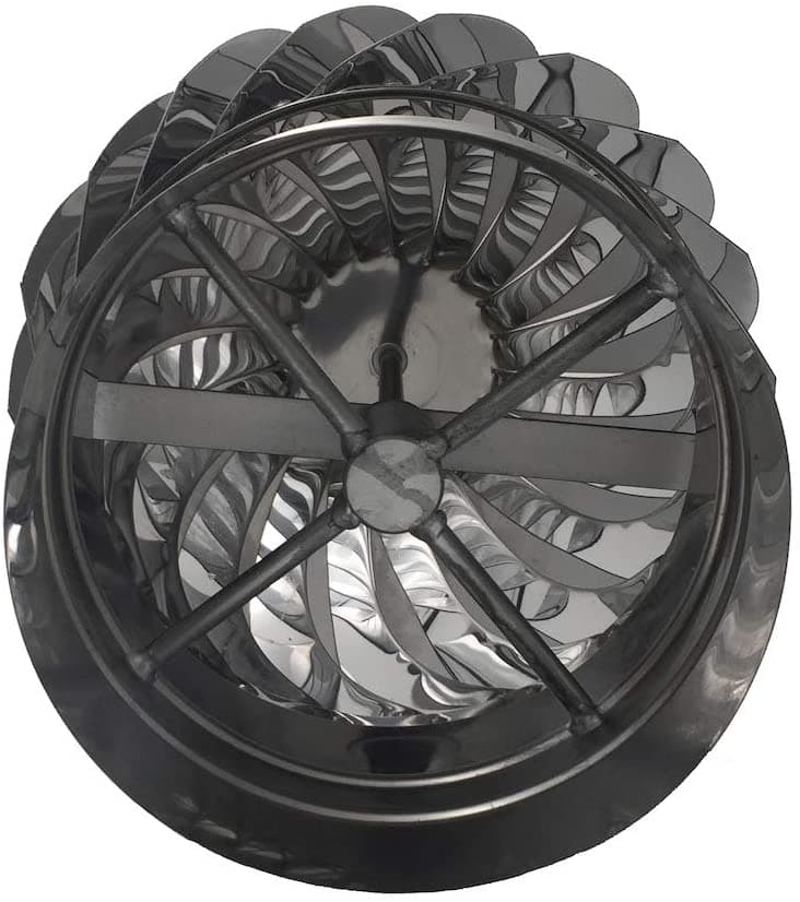 FUMAIOLO GIREVOLE TONDO ø CM.20 IN ACCIAIO INOX TESTA RADIANTE FER 192576 in prodotto EuroStore07 - Alatri, commercioVirtuoso.it