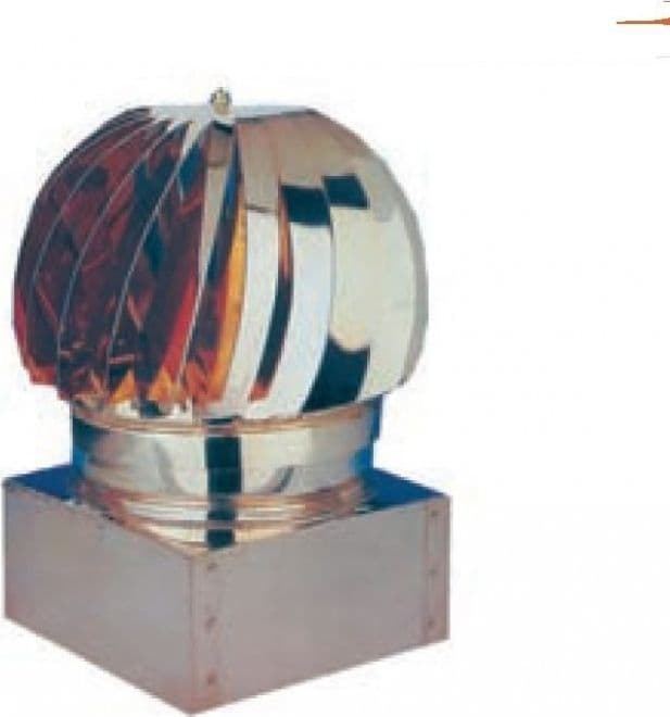 FUMAIOLO GIREVOLE CM.52 x 52 TESTA RADIANTE IN LAMIERA ZINCATA -- FERR 157803 in prodotto EuroStore07 - Alatri, commercioVirtuoso.it