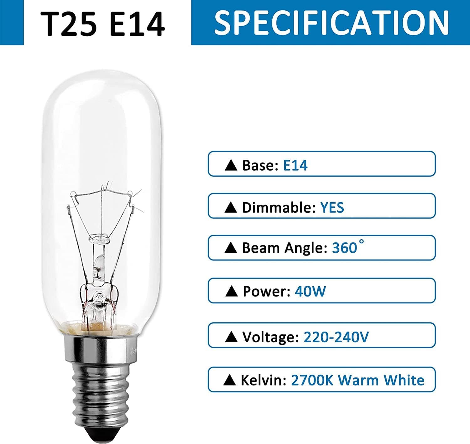 LAMPADINA CAPPA LAMPADARIO LAMPADA 40 W - E 14 - INCANDESCENZA - PZ 4 -- TF 79 in prodotto EuroStore07 - Alatri, commercioVirtuoso.it
