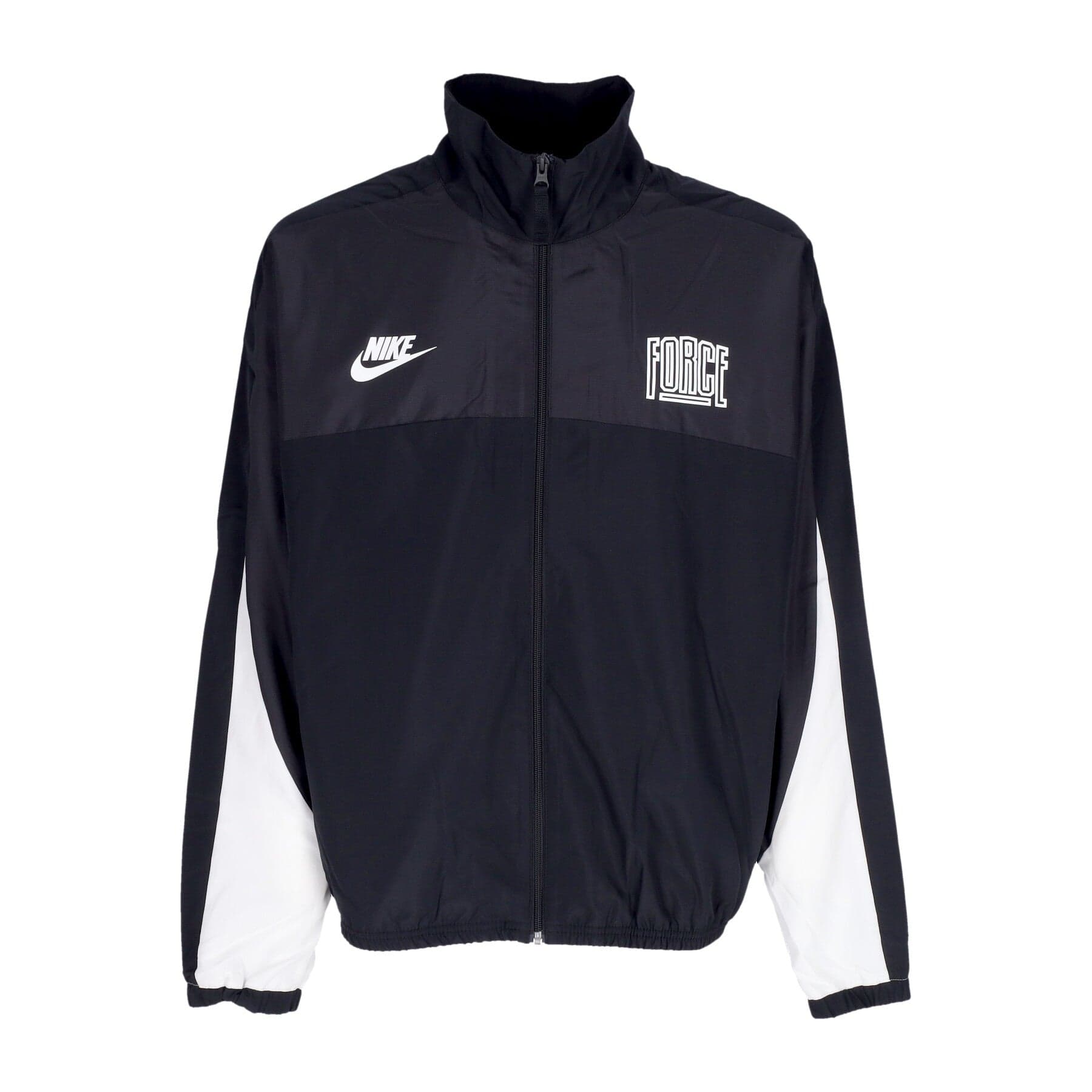 Nike Giacca a Vento Uomo Starting 5 Woven Jacket Black/white/black/white da uomo in Giacche sportive e tecniche Drestige - Casamassima, commercioVirtuoso.it