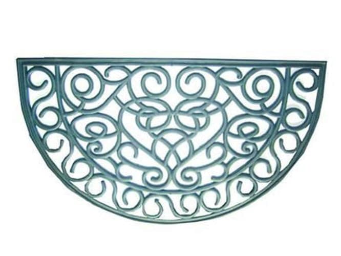 ZERBINO TAPPETO IRON GOMMA MEZZA LUNA cm.45 X 75 -- FER 170482 in prodotto EuroStore07 - Alatri, commercioVirtuoso.it