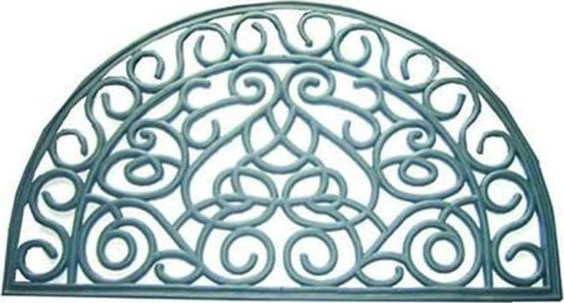 ZERBINO TAPPETO IRON GOMMA MEZZA LUNA cm.45 X 75 -- FER 170482 in prodotto EuroStore07 - Alatri, commercioVirtuoso.it