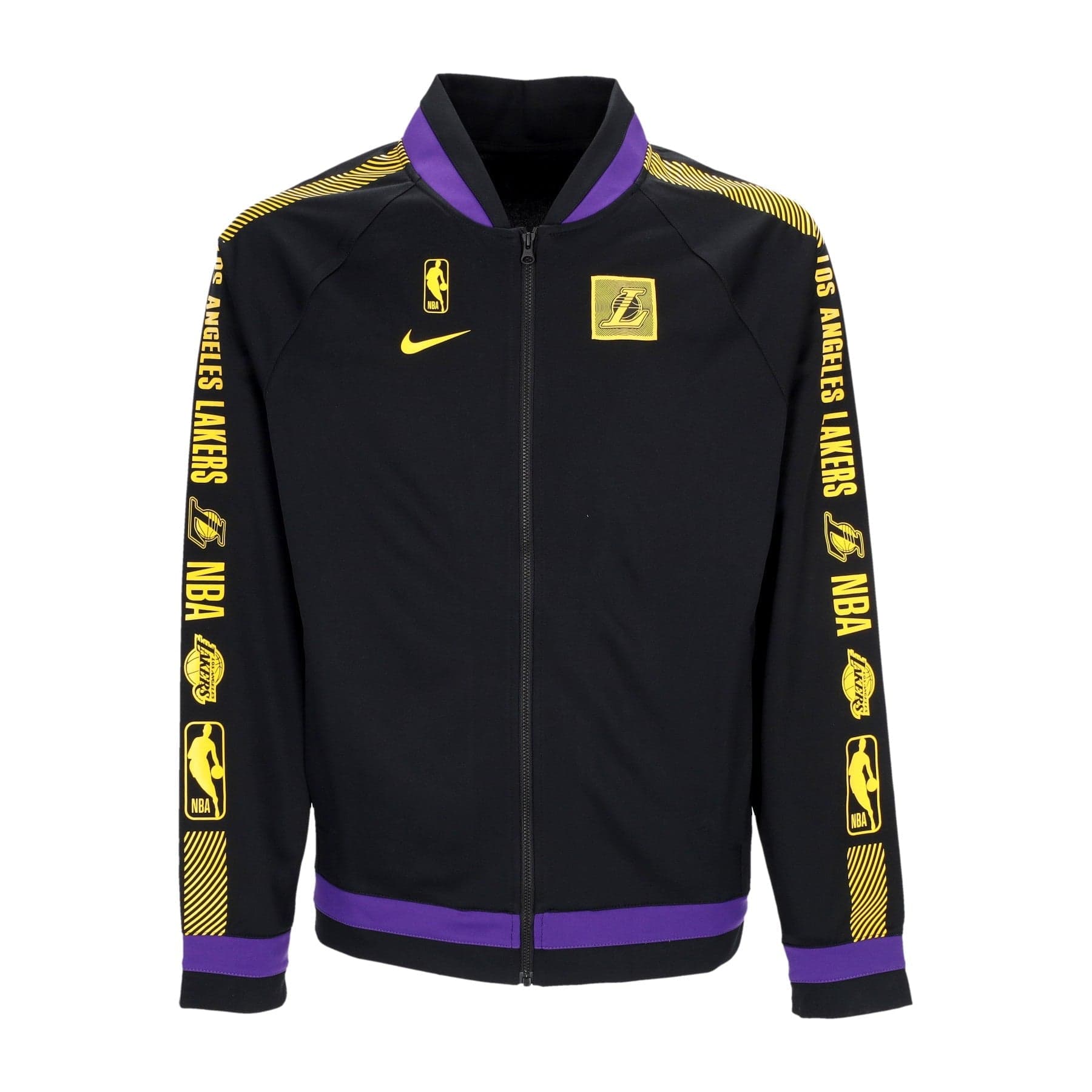 JORDAN NBA Giacca Tuta Uomo Nba Courtside Dri-fit Jacket Loslak Black/field Purple