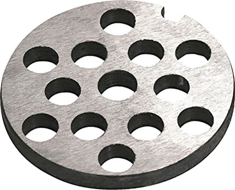 DISCO PIASTRA TRITACARNE MANUALE ACCIAIO TEMPRATO - n°32 foro mm.12 FER 233446 in prodotto EuroStore07 - Alatri, commercioVirtuoso.it