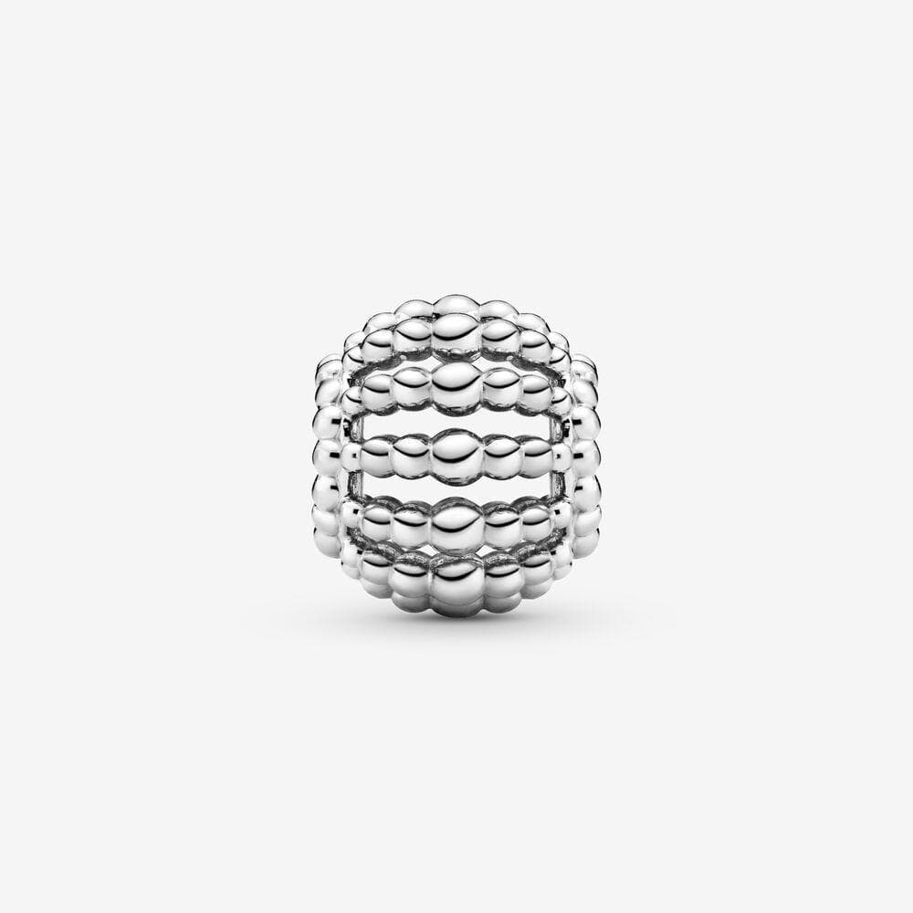 Pandora Charm openwork decorato con sfere Purely Pandora in Bead Charm Alba Gioielli - Casoria, commercioVirtuoso.it