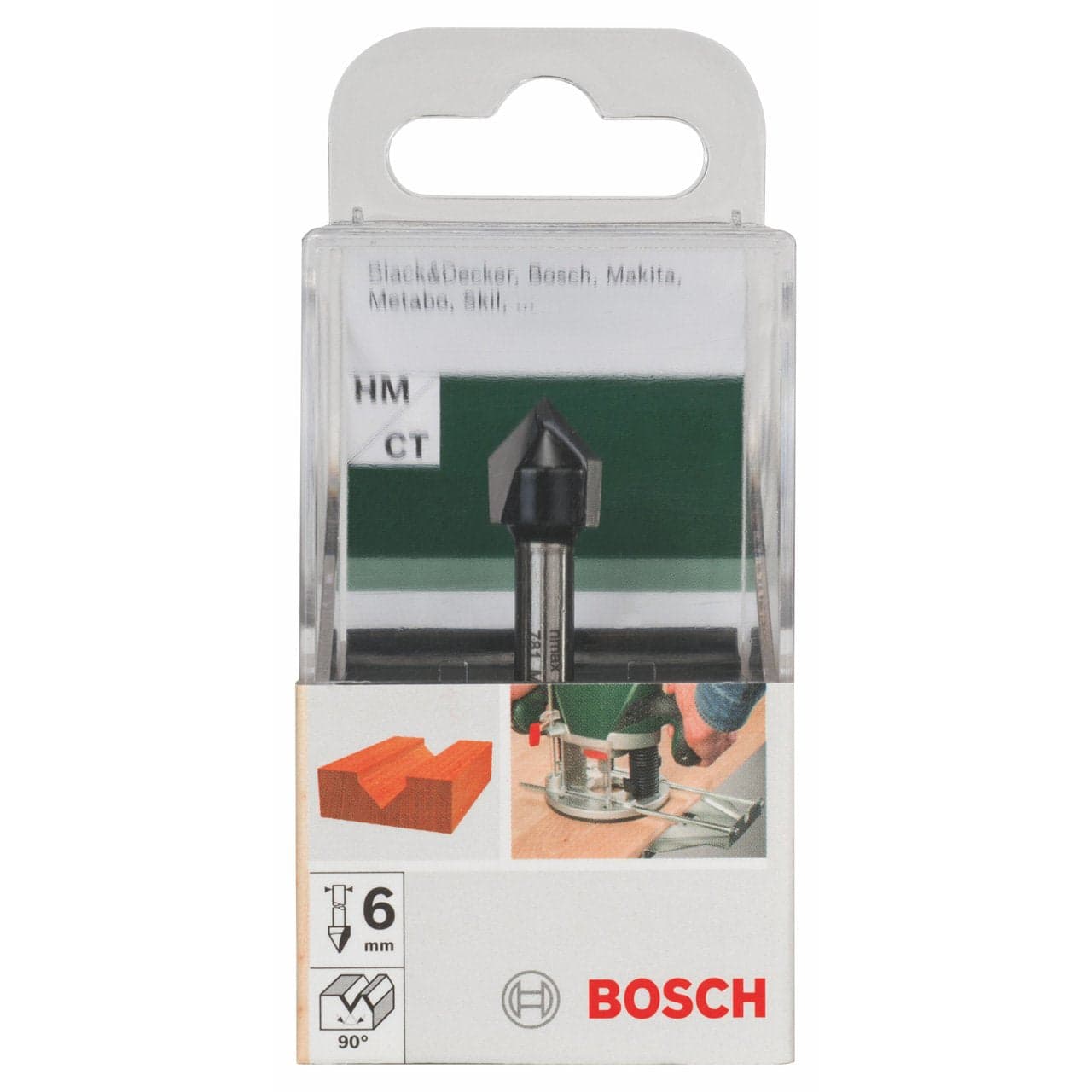 BOSCH - FRESA PER SCANALATURE A V 12.7 MM in  Stockdoc - Terni, commercioVirtuoso.it