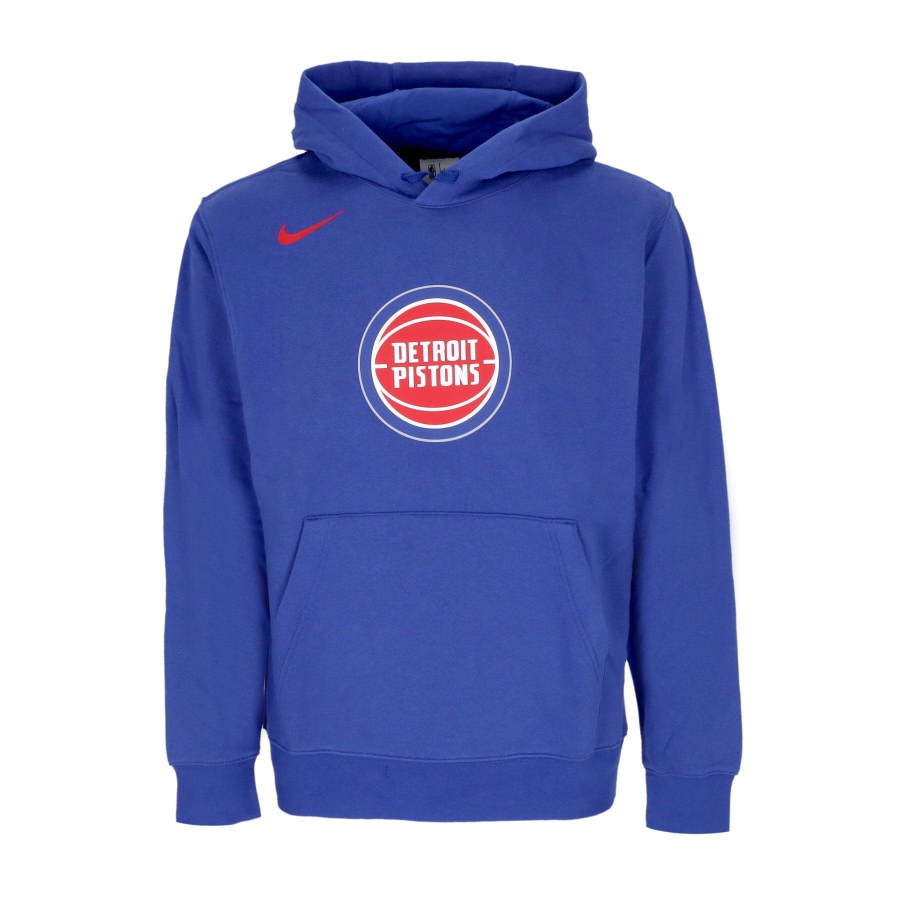 NIKE NBA Felpa Cappuccio Uomo Nba Club Hoodie Detpis Rush Blue da uomo
