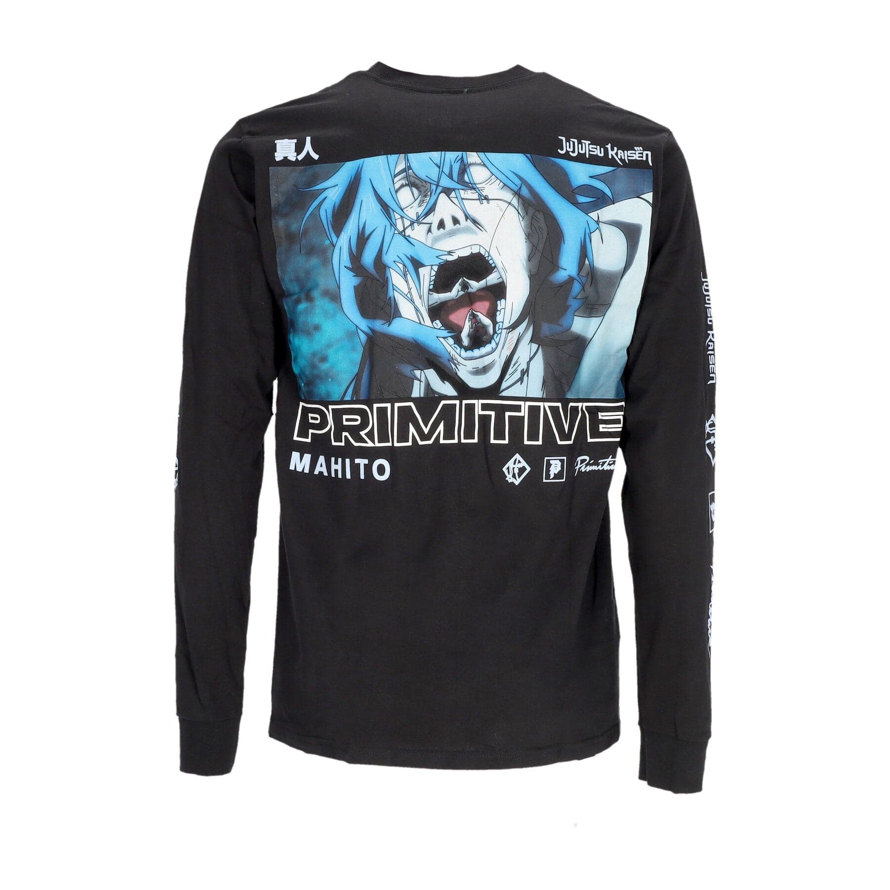 PRIMITIVE Maglietta Manica Lunga Uomo Mahito L/s Tee X Jujutsu Kaisen Black da uomo in T-shirt Drestige - Casamassima, commercioVirtuoso.it