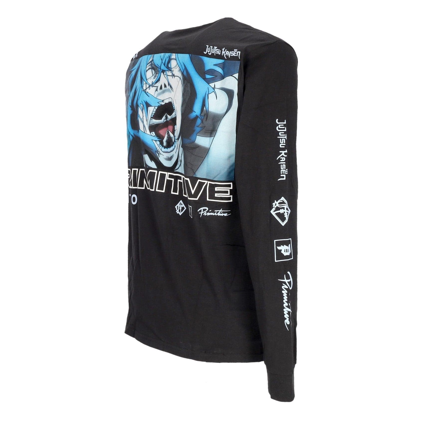 PRIMITIVE Maglietta Manica Lunga Uomo Mahito L/s Tee X Jujutsu Kaisen Black da uomo in T-shirt Drestige - Casamassima, commercioVirtuoso.it
