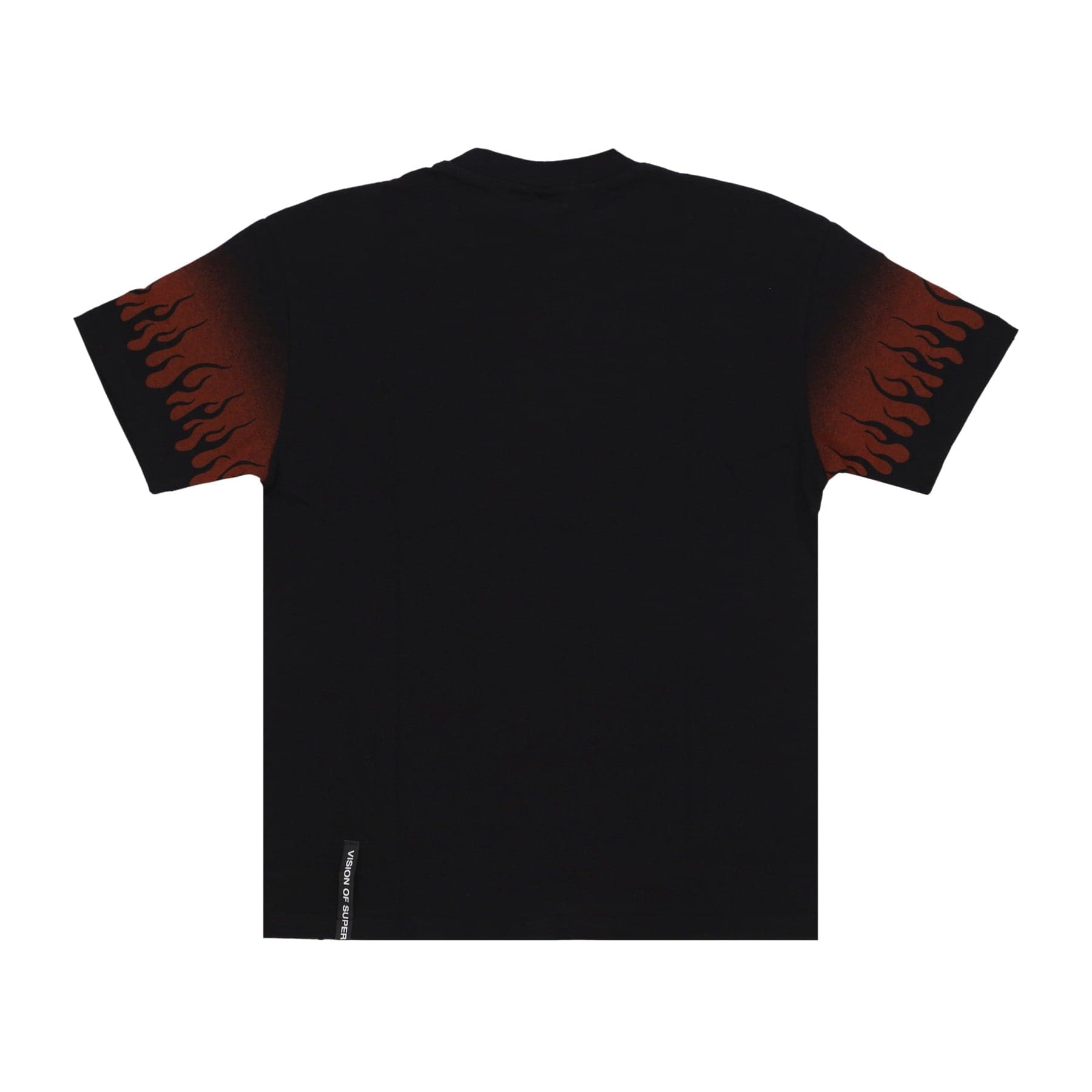 VISION OF SUPER Maglietta Uomo Negative Flames Tee Black/red da uomo in Autocategorizzazione Drestige - Casamassima, commercioVirtuoso.it