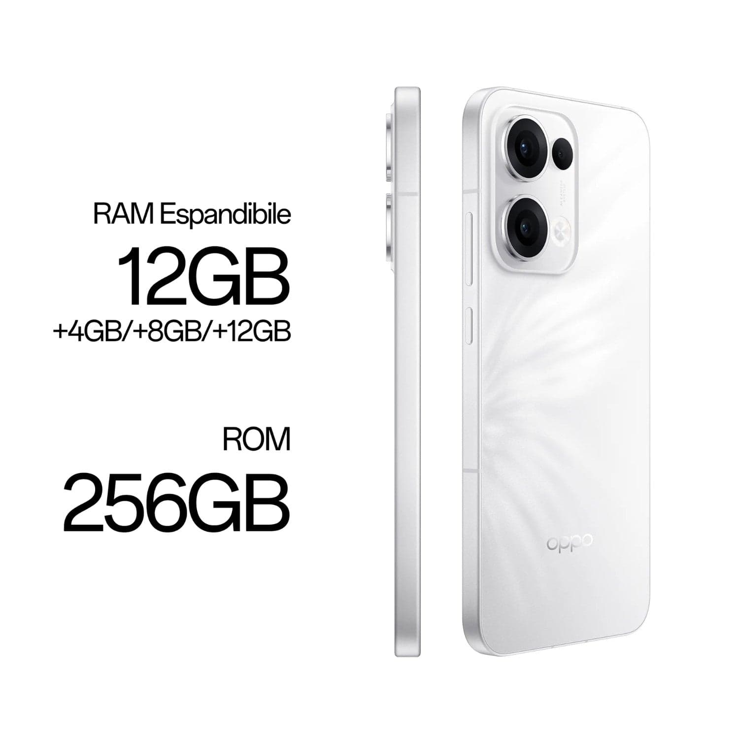 OPPO Reno 13 12+256GB 6.59"5G Plume White ITA in Cellulari e Smartphone Ecoprice.it - Avellino, commercioVirtuoso.it