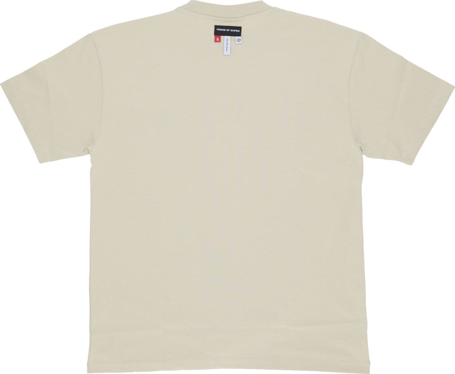 VISION OF SUPER Maglietta Uomo Rock Mather Tee Sand da uomo in T-shirt Drestige - Casamassima, commercioVirtuoso.it