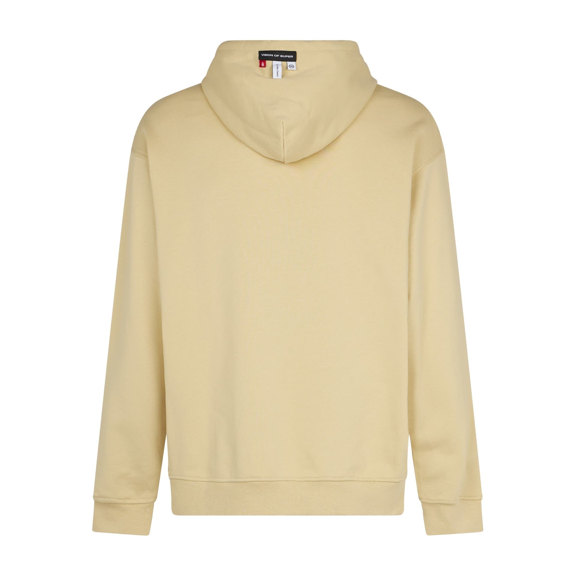VISION OF SUPER Felpa Leggera Cappuccio Uomo Rock Mather Hoodie Sand da uomo in Felpe con cappuccio Drestige - Casamassima, commercioVirtuoso.it