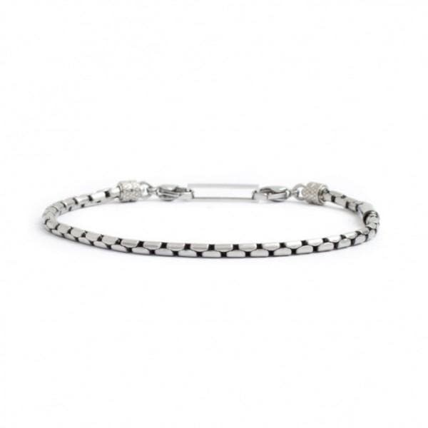 Marlù - BRACCIALE BRUNITO CATENA OVAL BOX 3MM
