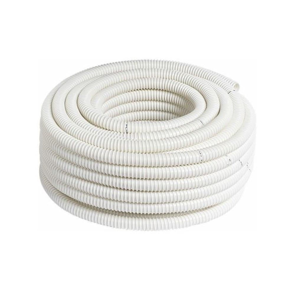 Tubo scarico condensa spiralato da 16/20mm colore bianco - 2mt in Tubi Aloiserw.com - Altomonte, commercioVirtuoso.it