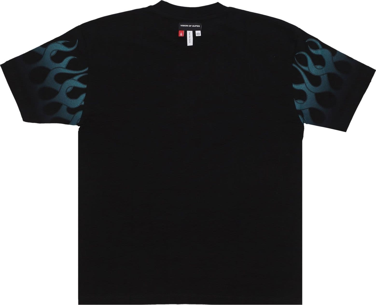 VISION OF SUPER Maglietta Uomo Racing Flames Tee Black da uomo in T-shirt Drestige - Casamassima, commercioVirtuoso.it