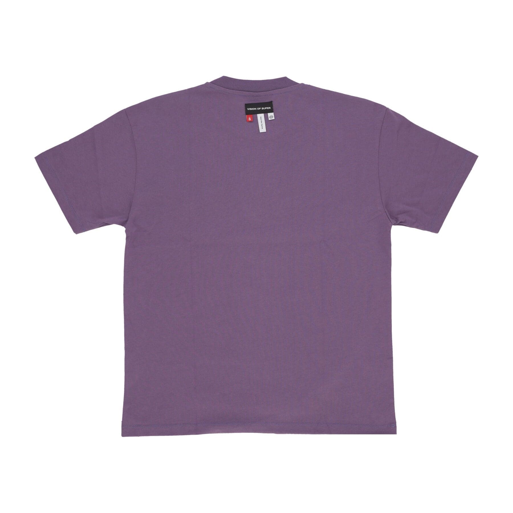 VISION OF SUPER Maglietta Uomo Rock Tiger Print Tee Purple da uomo in T-shirt Drestige - Casamassima, commercioVirtuoso.it