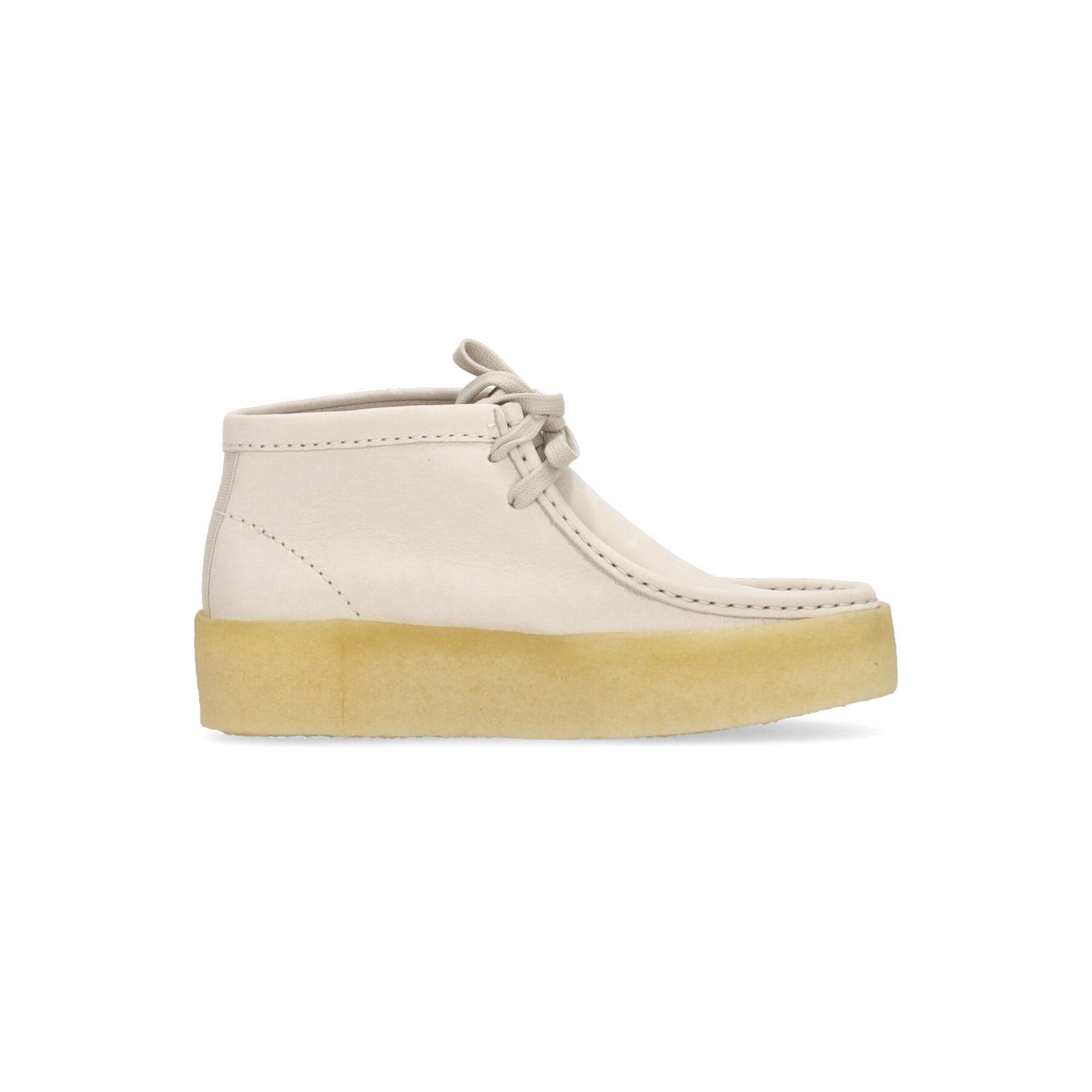 CLARKS Scarpa Lifestyle Donna W Wallabee Cup Bt White Nubuck da donna in Stivali Drestige - Casamassima, commercioVirtuoso.it