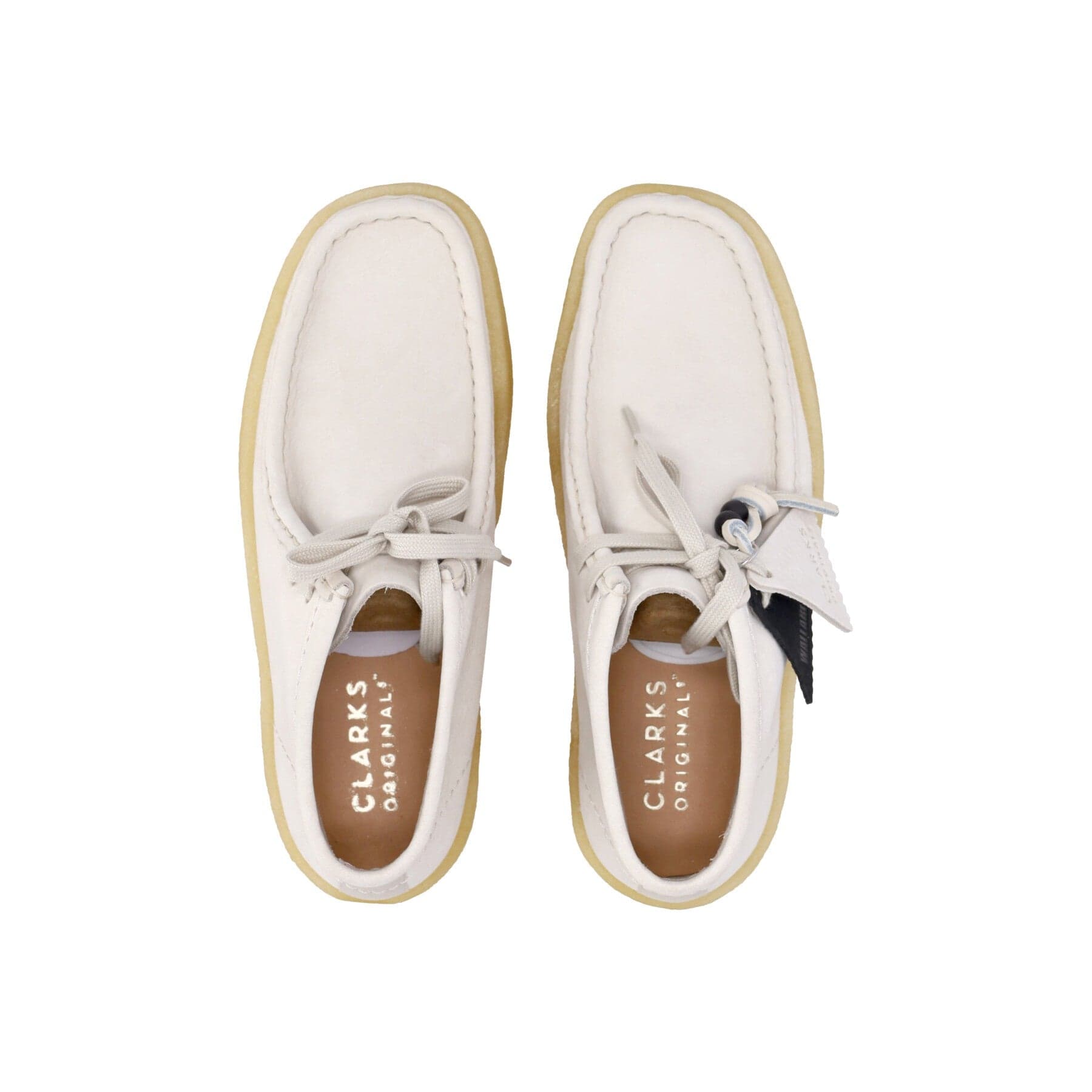 CLARKS Scarpa Lifestyle Donna W Wallabee Cup Bt White Nubuck da donna in Stivali Drestige - Casamassima, commercioVirtuoso.it