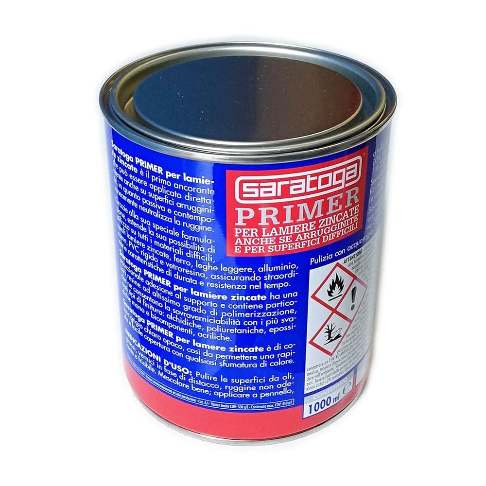 Saratoga 1lt primer per lamiera zincata alluminio superfici difficili in Primer Aloiserw.com - Altomonte, commercioVirtuoso.it