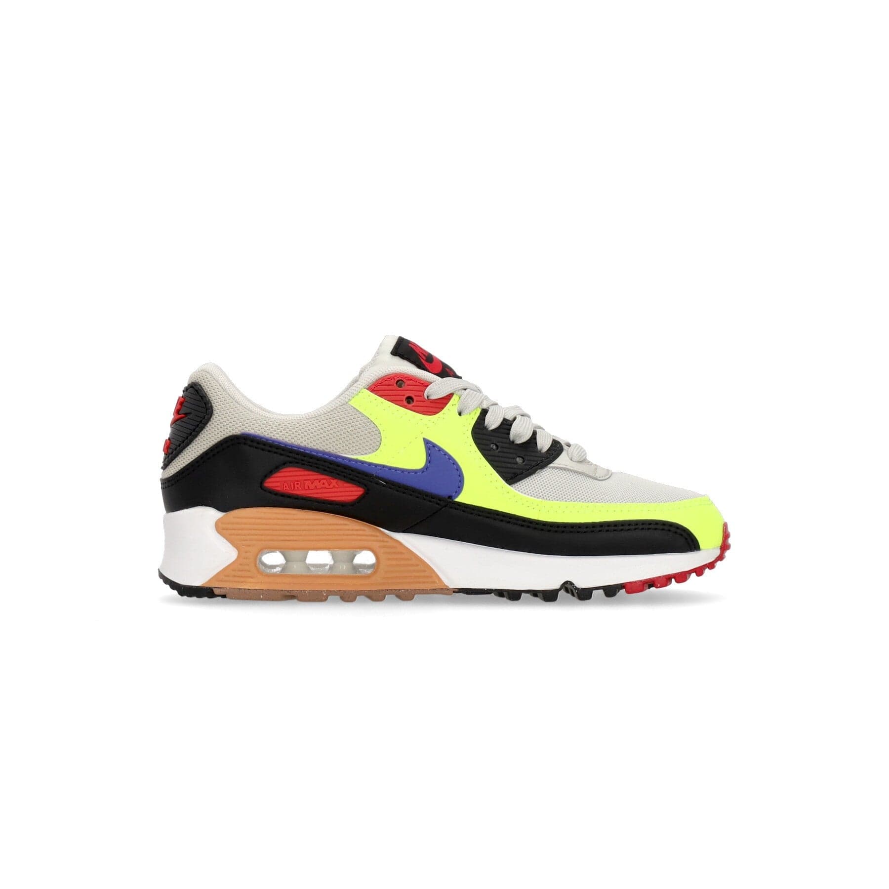 Nike Scarpa Bassa Donna Wmns Air Max 90 Light Bone/lt Ultramarine/volt/black da donna in Sneaker casual Drestige - Casamassima, commercioVirtuoso.it