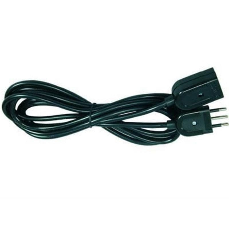 PROLUNGA 3 MT ELETTRICA SPINA PICCOLA / PRESA PICCOLA 1 PEZZO NERA FER 109239 in prodotto EuroStore07 - Alatri, commercioVirtuoso.it