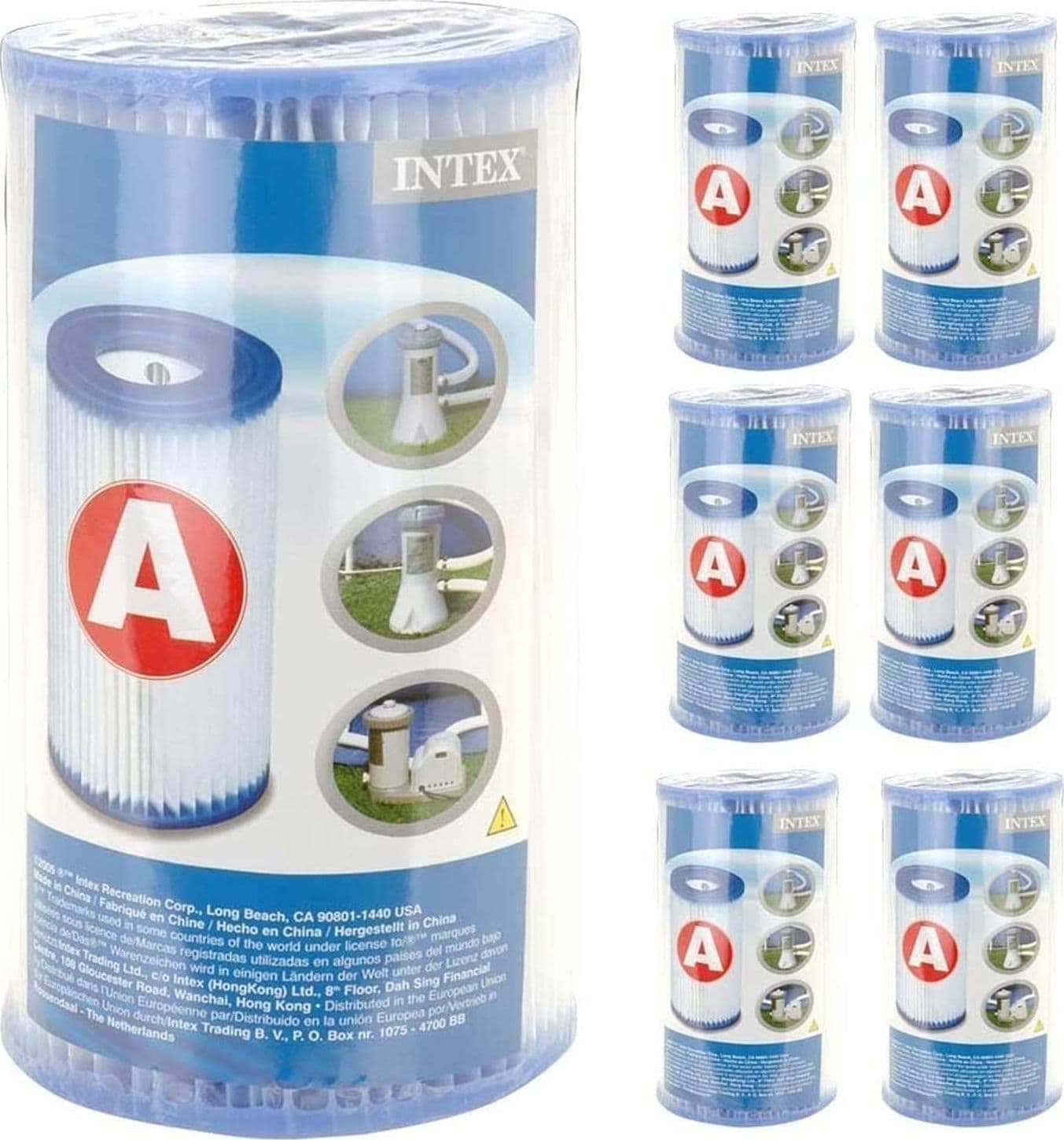 FILTRO POMPA A CARTUCCIA PISCINA INTEX 29000 EX 59900 MODELLO - A - -PZ 6 in prodotto EuroStore07 - Alatri, commercioVirtuoso.it