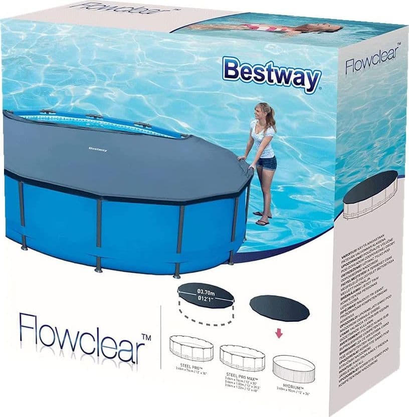 TELO COPERTURA PISCINE TONDE BESTWAY 58036 STEEL FRAME ø CM 305 FERR 260190 in prodotto EuroStore07 - Alatri, commercioVirtuoso.it