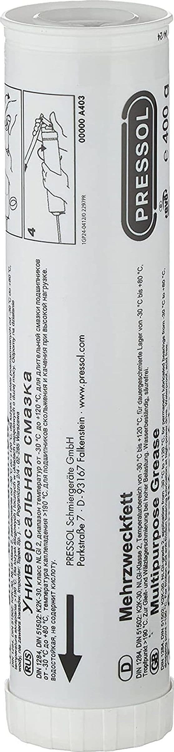 Grasso In Cartuccia 400cc Ingrassatori Ad Aria Compressa -Manuali 1 pz FER 48378 in prodotto EuroStore07 - Alatri, commercioVirtuoso.it