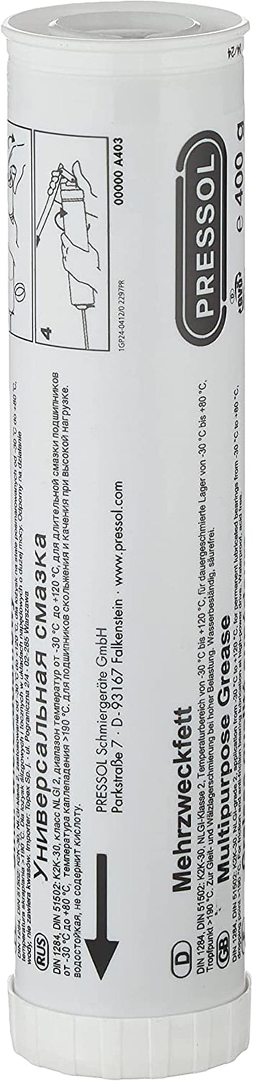 Grasso In Cartuccia 400cc Ingrassatori Ad Aria Compressa -Manuali 1 pz FER 48378 in prodotto EuroStore07 - Alatri, commercioVirtuoso.it
