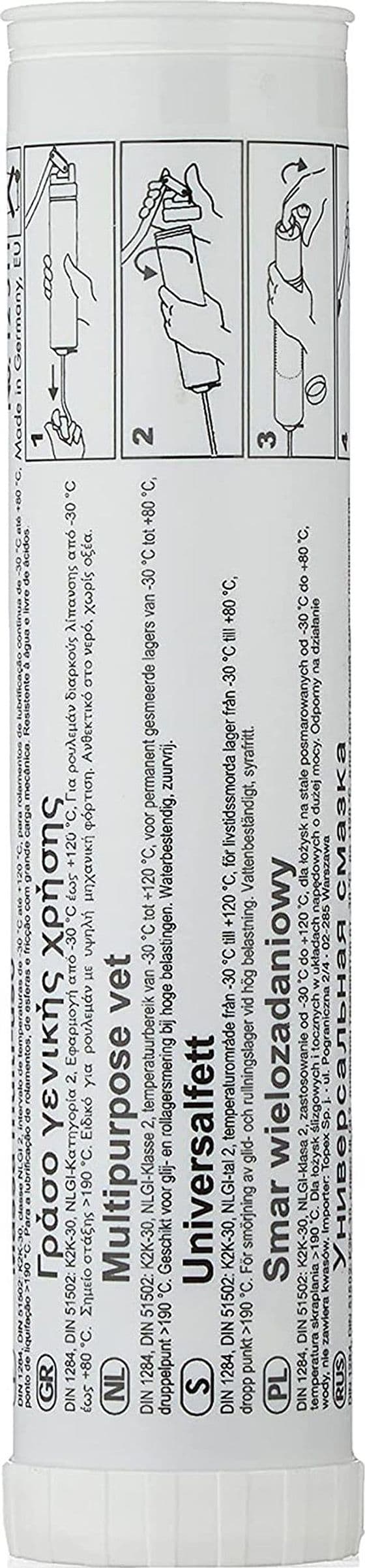Grasso In Cartuccia 400cc Ingrassatori Ad Aria Compressa -Manuali 1 pz FER 48378 in prodotto EuroStore07 - Alatri, commercioVirtuoso.it