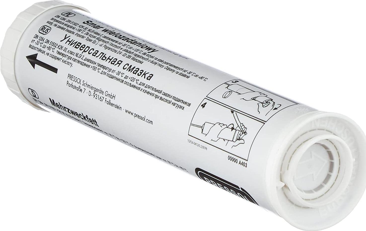 Grasso In Cartuccia 400cc Ingrassatori Ad Aria Compressa -Manuali 1 pz FER 48378 in prodotto EuroStore07 - Alatri, commercioVirtuoso.it