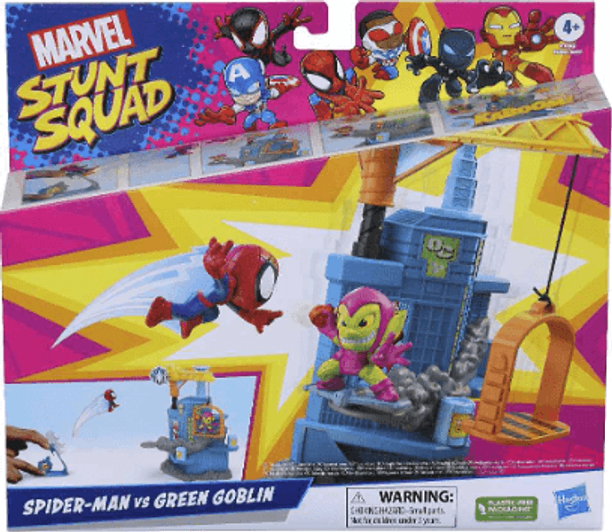 Avengers - Stunt figure and feature playset - Spider-man vs Green Goblin - 3